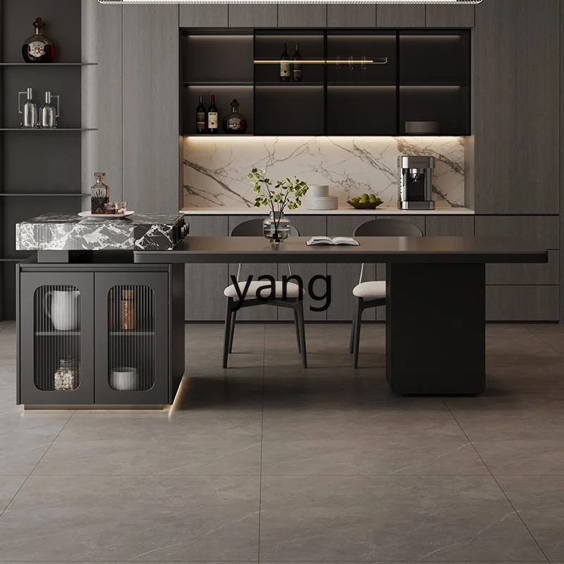 Выдвижной обеденный стол Lmm встроенный бытовой средний открытый кухонный