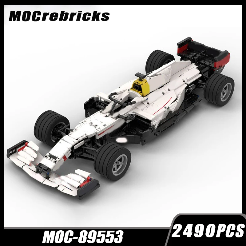 

Super Car Series F1 RB16B (Detailed Edition) 1:8 Scale MOC Building Block MOC-87525 Collection Experts High Difficulty Brick Toy