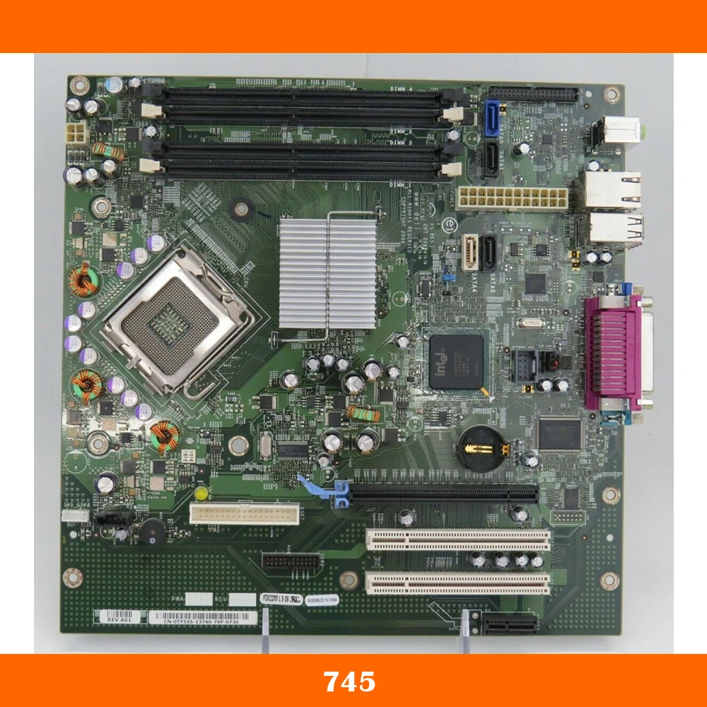 

High Quality Desktop Motherboard for DELL 745 MT CN-0RF703 HR330 RF703 0HR330 TY565 Fully Tested