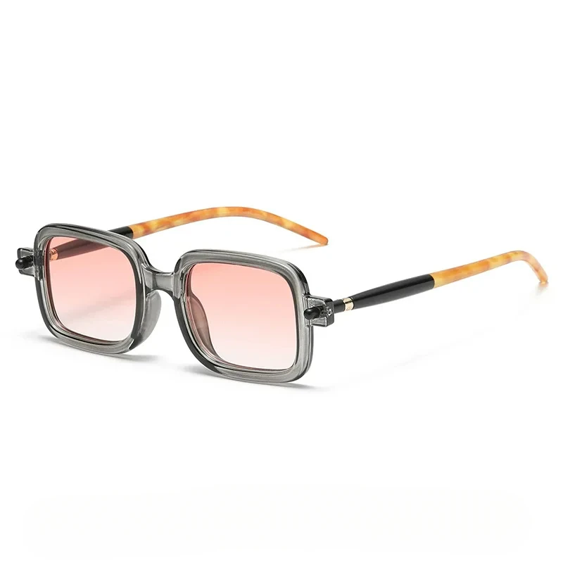 Новые модные квадратные солнцезащитные очки в стиле ретро для уличной