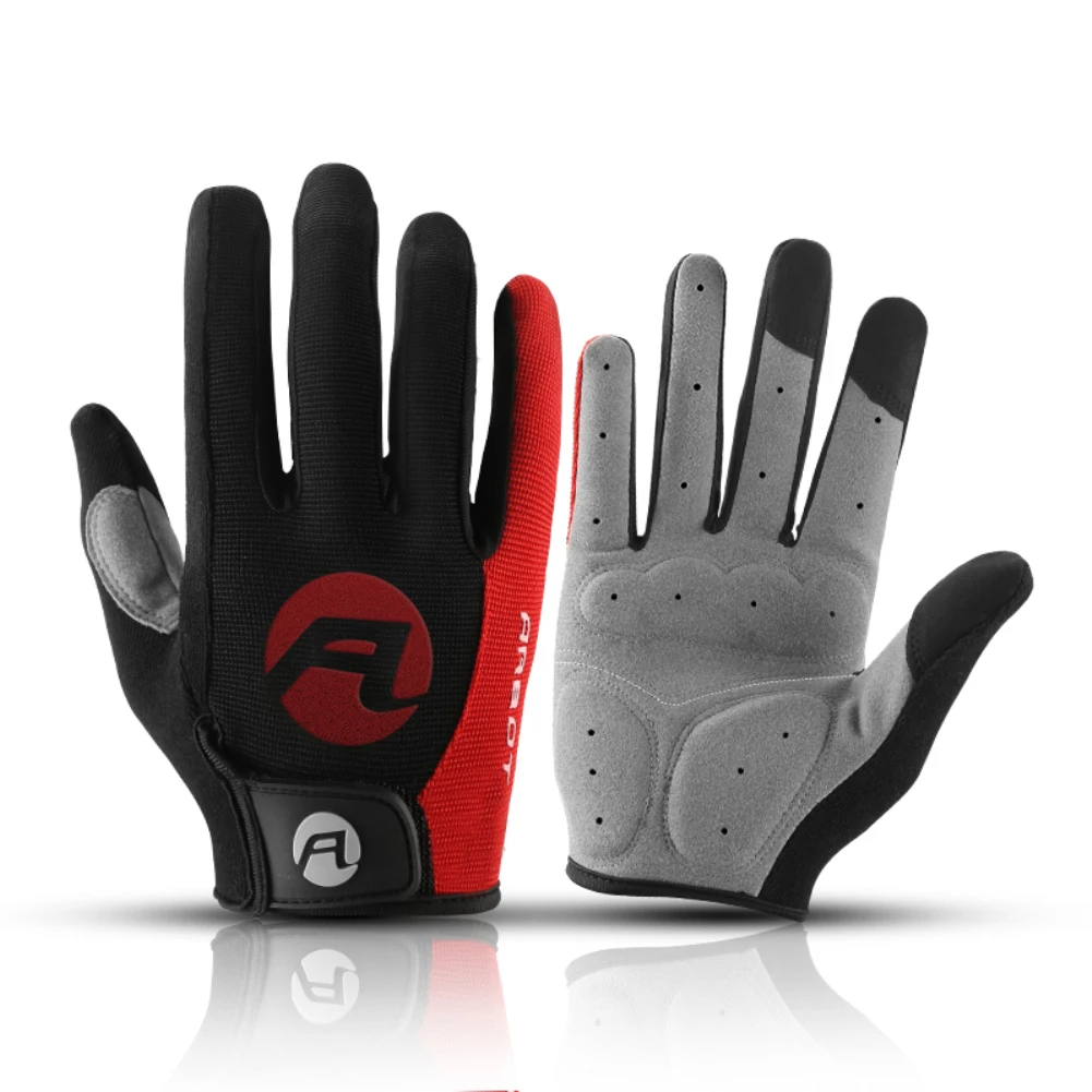 

Summer Bicycle Full Finger Cycling Bike Gloves Absorbing Sweat for Men and Women Bicycle Riding Outdoor Sports Protector