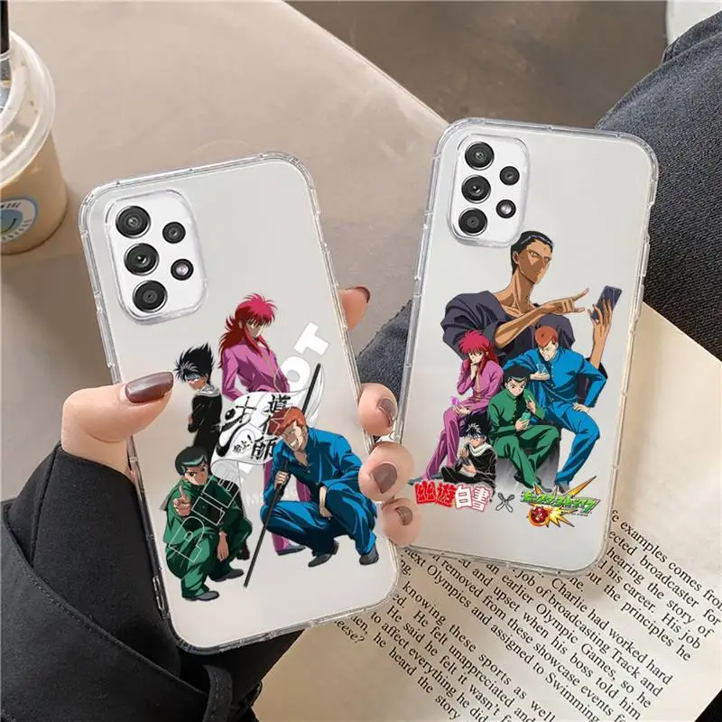 

Yu Yu Yuyu Hakusho Phone Case Transparent For Huawei P20 P30 P40 honor mate 8X 9X 10i Pro Lite