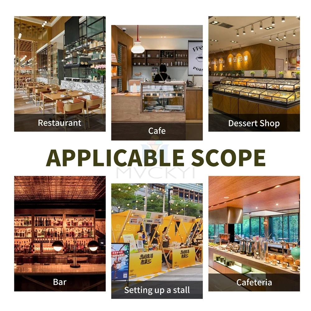 Высокая производительность 48 л/ч настольная жесткая машина для мороженого с 5