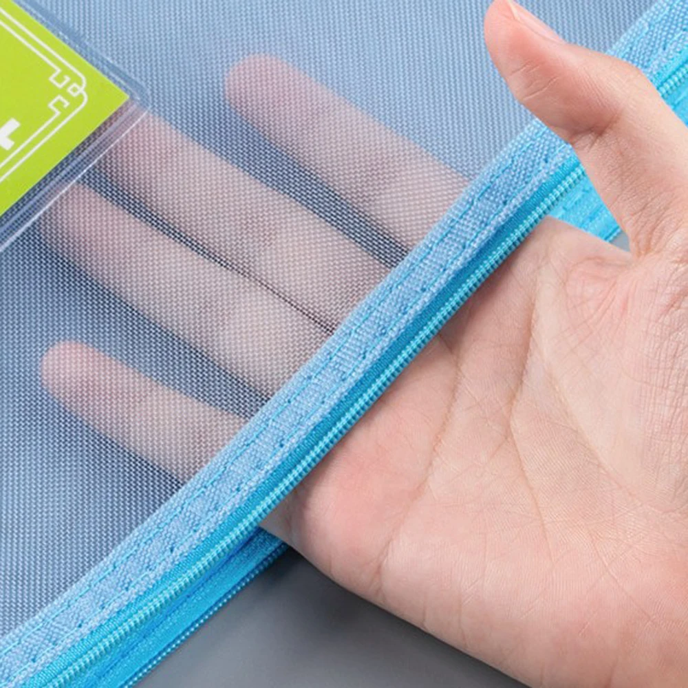 10 шт. прозрачная нейлоновая сумка на молнии |