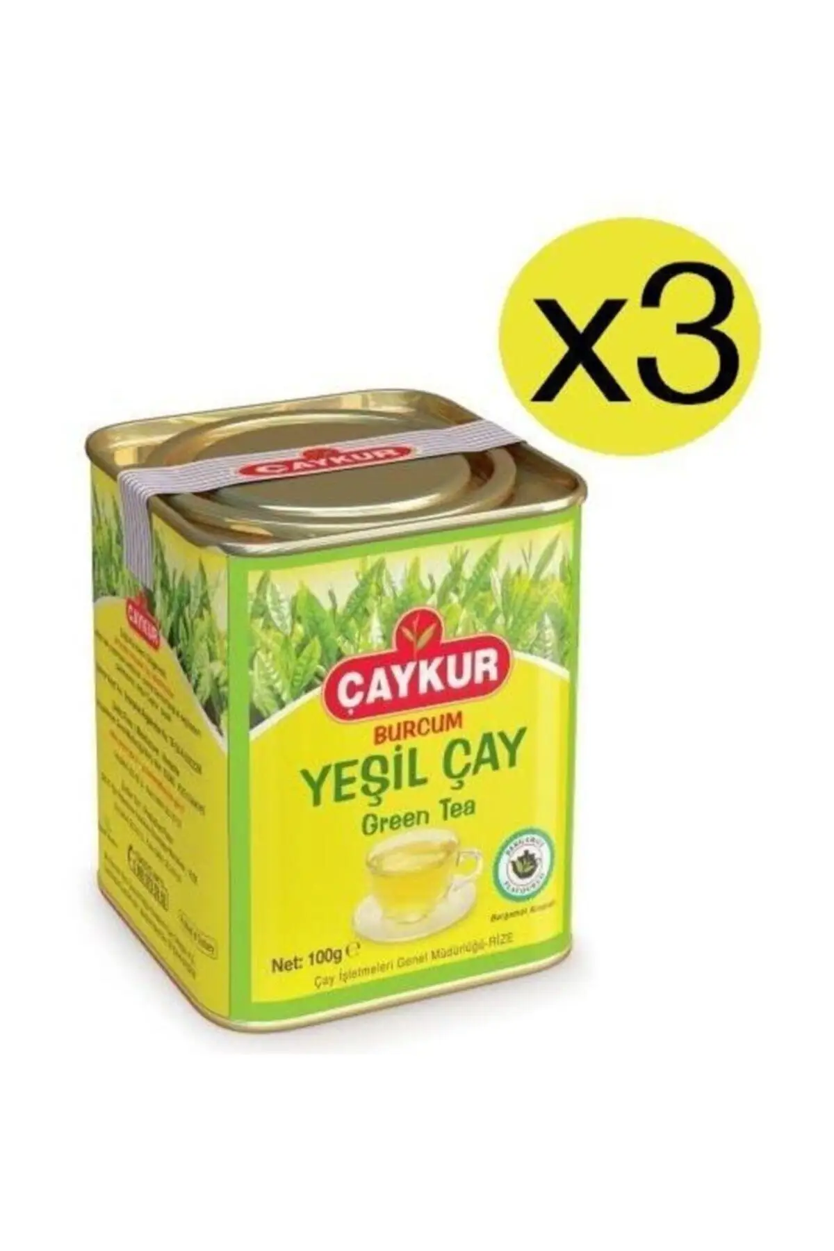 

Burcum Yeşilçay 100gr 3'Lü
