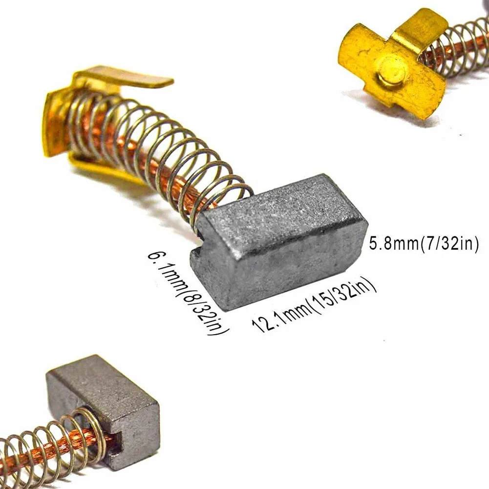 Комплект угольных щеток 2 шт. запасная часть для Bosch 26618-01/25618 2609199169 Электрическая