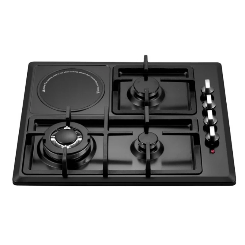 

China manufacturer stainless steel 4 burner built in gas cooker