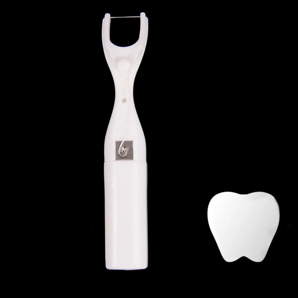 

Anti Caries Floss Rack Reusable Floss Holder Useful Teeth Cleaner for Adult Kids