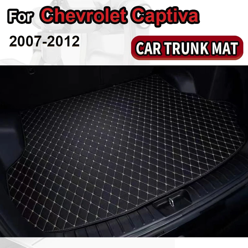 

Коврик для багажника автомобиля для Chevrolet Captiva, 5 мест 2007-2012, коврик с подкладкой для груза, аксессуары для интерьера, крышка