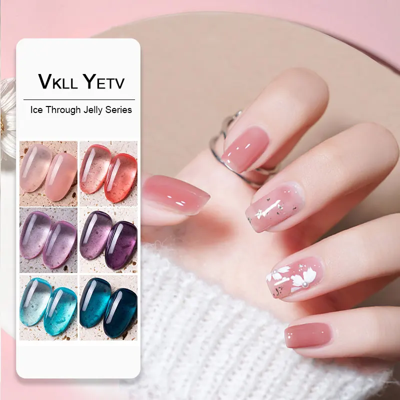 Прозрачный Полупостоянный Гель-лак для ногтей 15 мл |