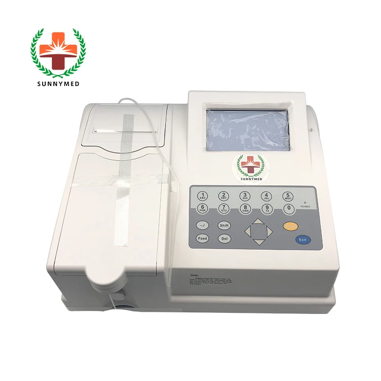 

SY-B010 New building hospital semi-auto chemistry analyzer for Government procurement