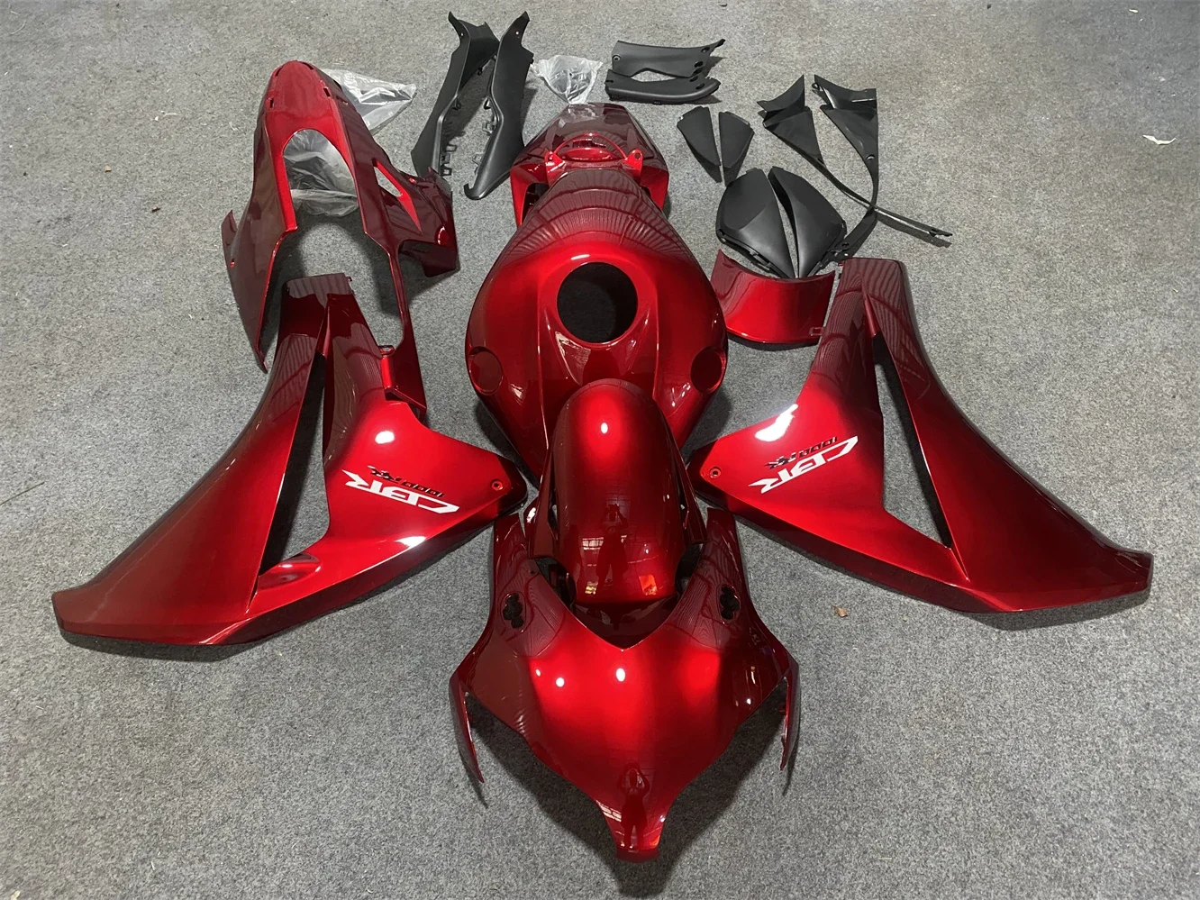 Комплект обтекателя мотоцикла подходит для CBR1000RR 2008 2009 2010 2011 CBR1000 08-11, обтекатель винно-красного, белого цвета