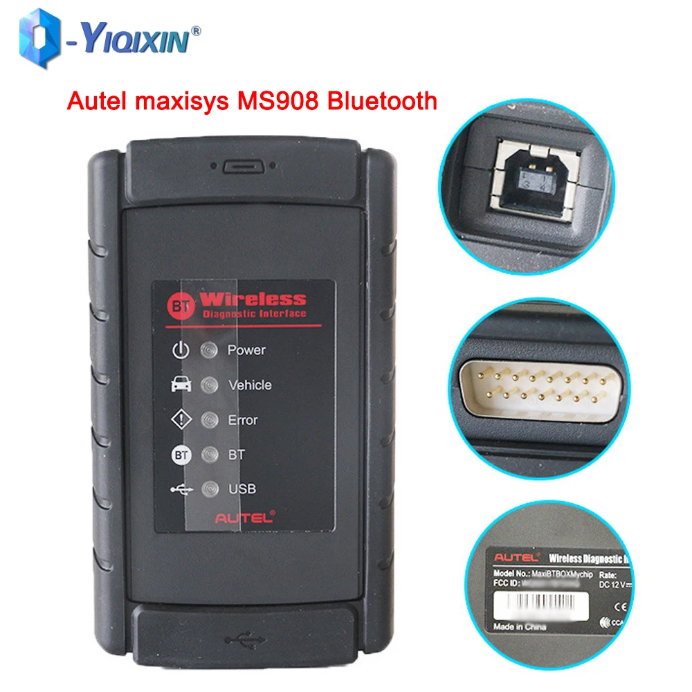 Автомобильная диагностика для Autel Maxisys MS908 Bluetooth Box и MS908 работает с Autel Maxisys Ms908/Mk908/Ms908pro/Mk908pro