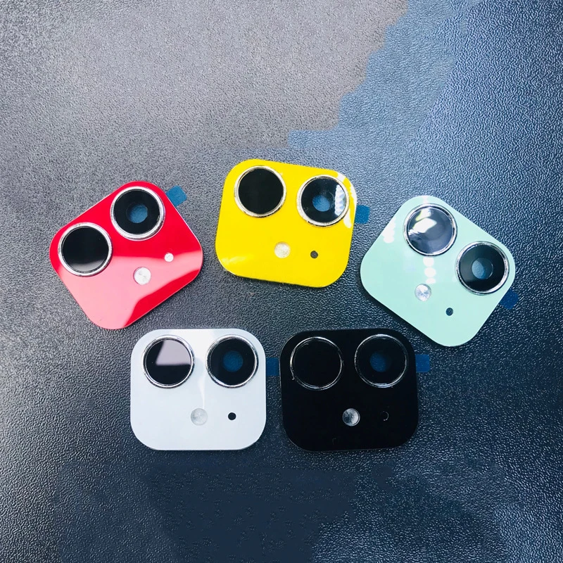 

Hot! Metal Sticker Seconds Change Camera Lens Cover For iPhone XR to 11 iPhone11 Fake Sticker Camera For iPhone 11 Protector