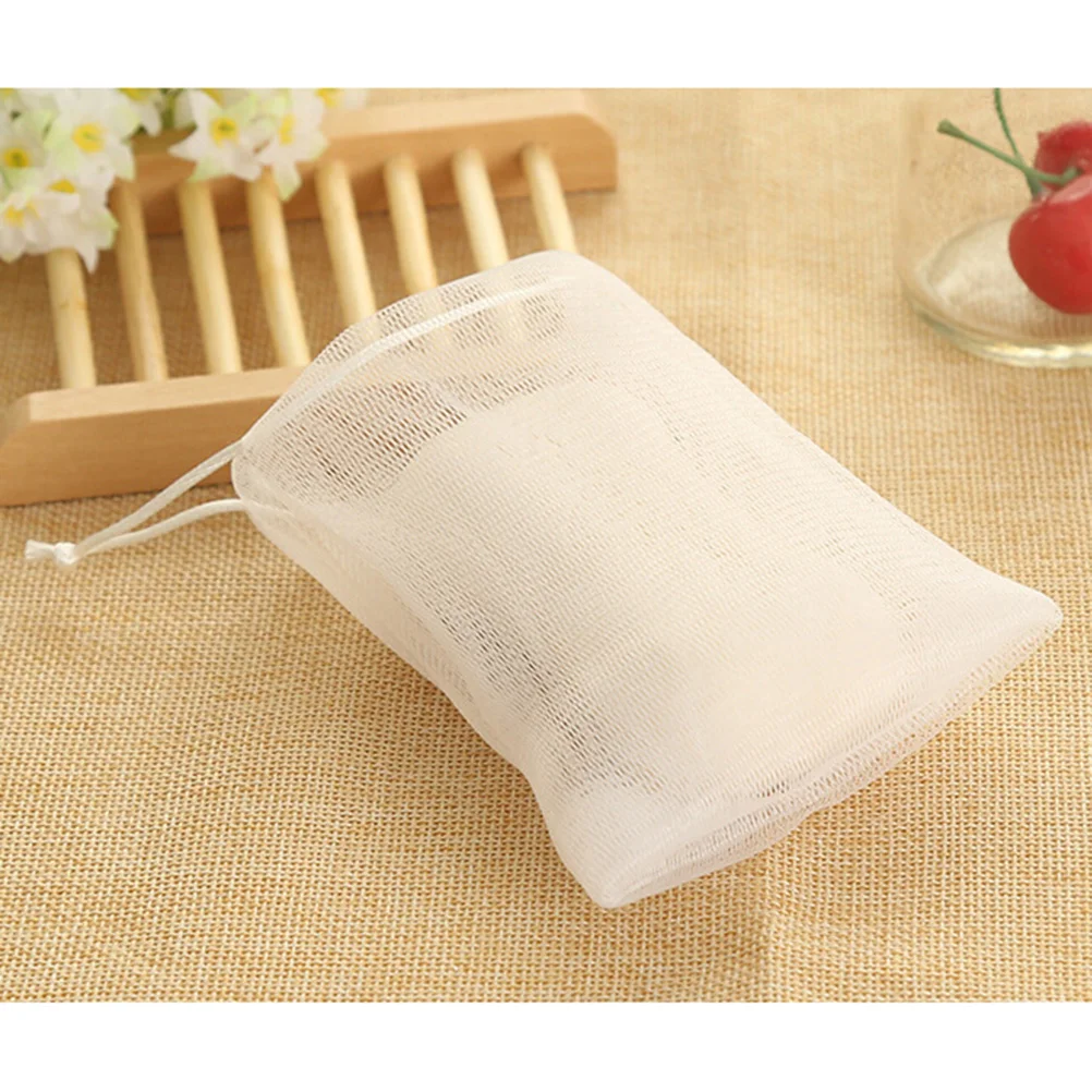 

10 шт., пенообразующая сетка для мыла