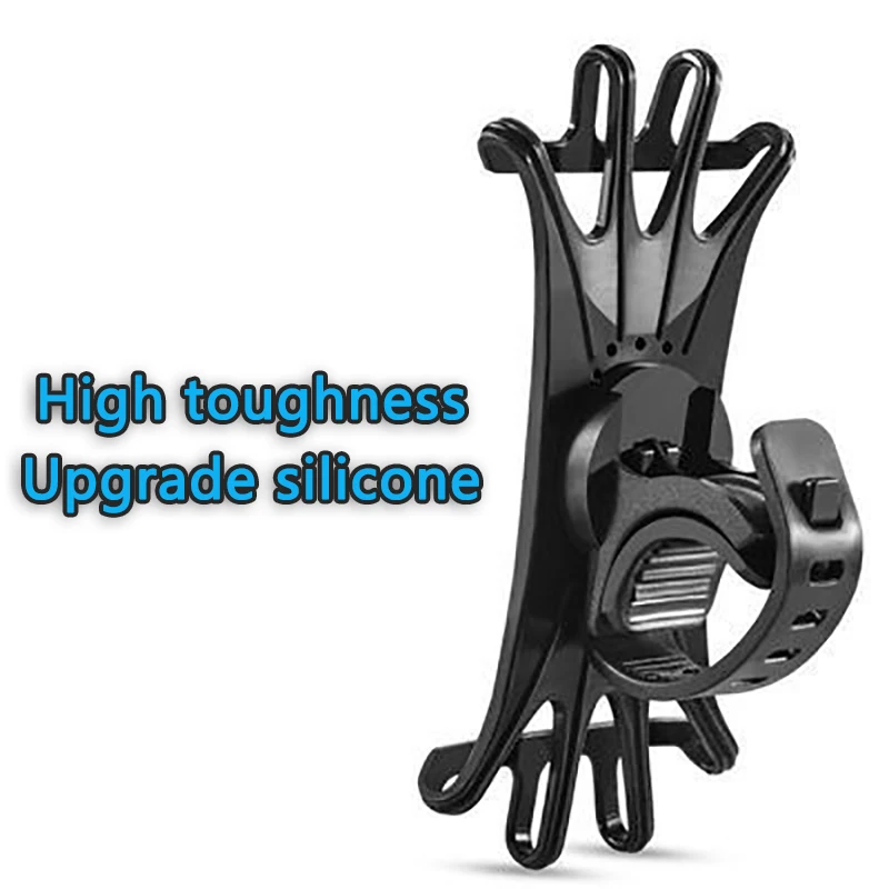 Вращающийся на 360 градусов велосипедный держатель для мобильного телефона