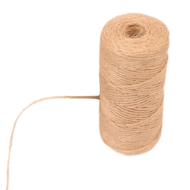

Natural Jute Rope String Durable Jute Twine String Thin Ribbon Hemp Twine Industrial Packing Materials Durable Hemp Rope For
