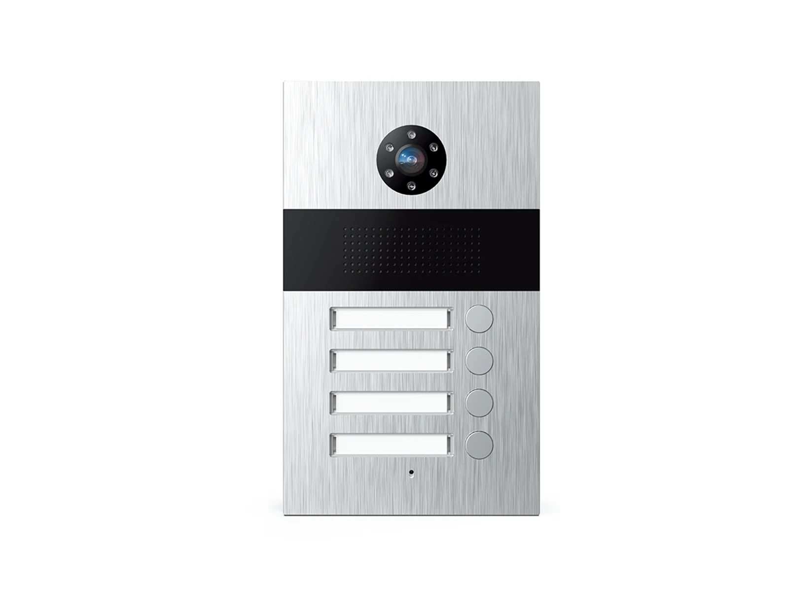 TMEZON Wired Doorbell 1080P Only Doorbell for 4 apartments (work with Tmezon IP monitor MZ-IP-V1026/V726/739B,cannot work alone)