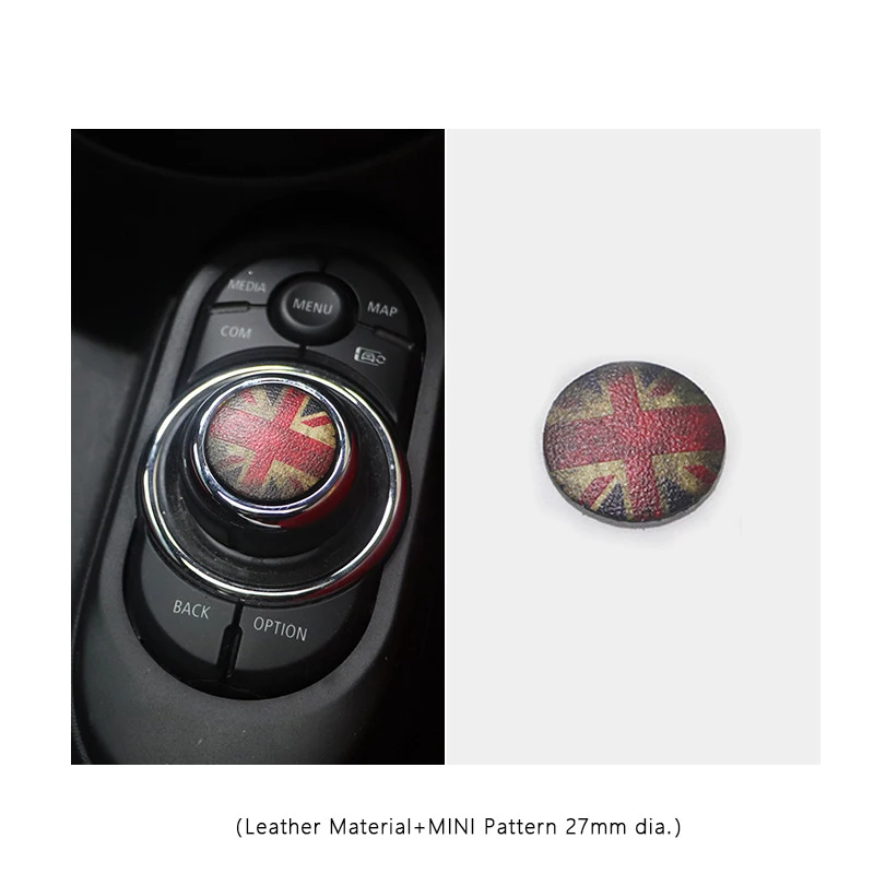 

Для MINI Cooper F55 F56 F57 Автомобильная мультимедийная кнопка управления, накладка на ручку, наклейка для MINI Cooper F56, аксессуары