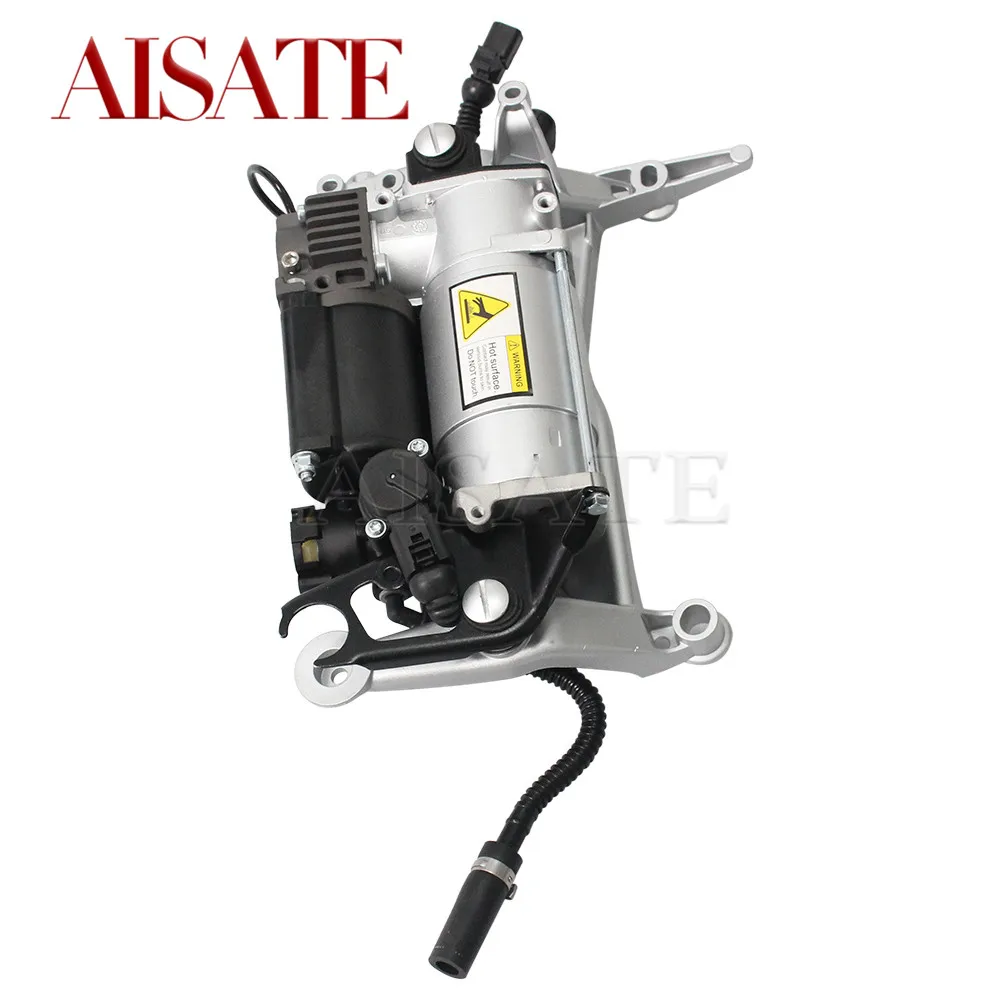 Воздушная подвеска компрессор насос с кронштейном + труба для Audi Q7 7L8616006A 7L8616006C