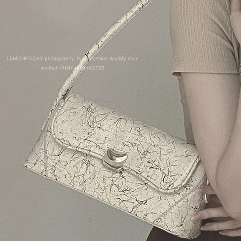 

Advanced Design Ladies Underarm Bags Women's New 2023 Fashion Graffiti Women's Shoulder Bag Texture Versatile Handbags for Women