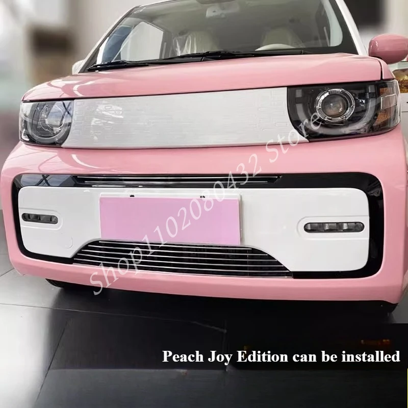 Фото Для CHERY MASADA QQ 2022, передняя нижняя решетка из нержавеющей стали, накладки на решетку, ремонт гоночного гриля, гоночные грили №3