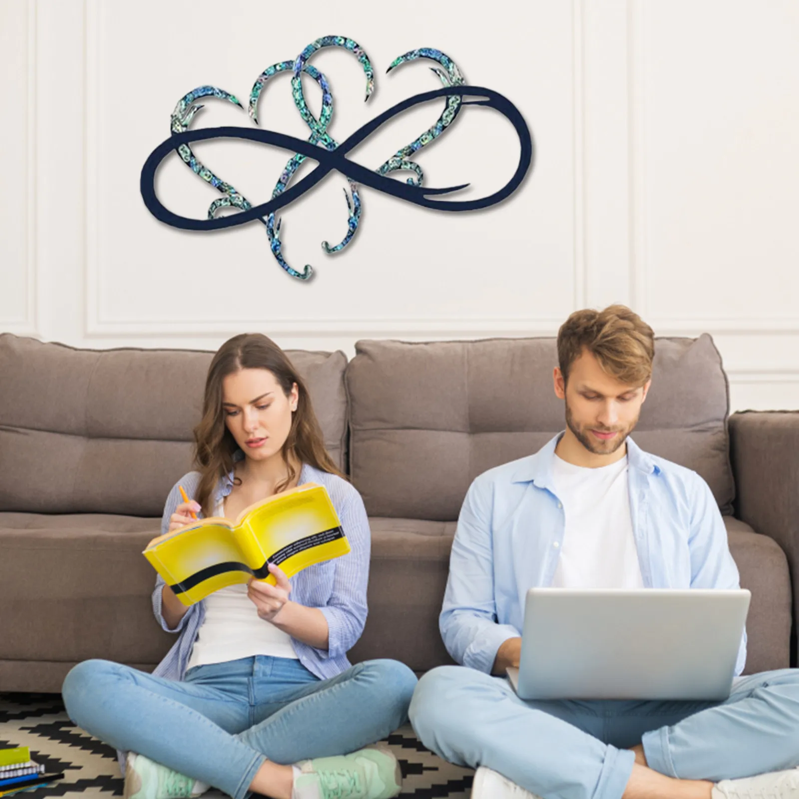 

Вечный кулон в виде сердца, подарок на день Святого Валентина, винтажное декоративное металлическое украшение, подвесное украшение для дом...