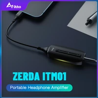 IKKO Zerda ITM01 USB DAC Switch Gaming Sound Card TYPE 3 5MM Earphone Hifi Audio Amplifier for Phone MAC Cable Adapter