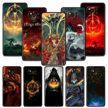 Silicon Cover for Xiaomi Poco X3 X4 NFC M3 M4 Pro 5G Mi 11 lite 11T 9T 10T 11E Phone Case Popular Game Elden Ring celulare funda
