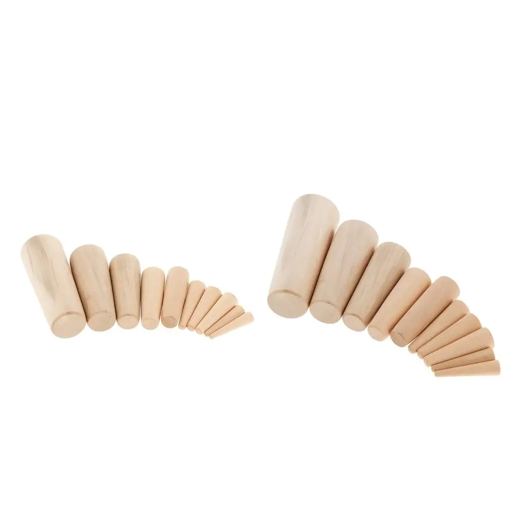 

Set of 20 Marine Conical Through-Hull Emergency Softwood Drainage