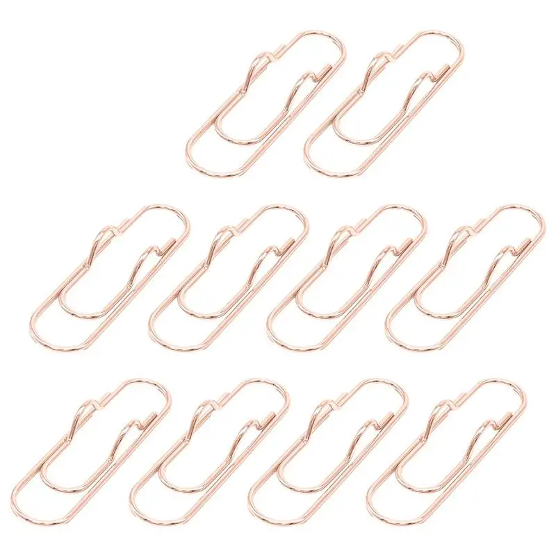 

Pen Clip For Notebook 10PCS Planner Pencil Metal Holders Bookmarks Space Saving Pencil Clip Bookmarks For Planner Calendars