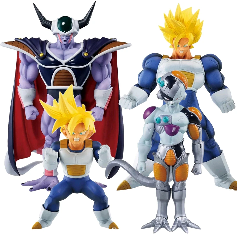 Anime Dragon Ball Z Son Goku Son Gohan Figure Goku Super Saiyan Action Figures Frieza King Cold PVC Statue Collection Model Toys