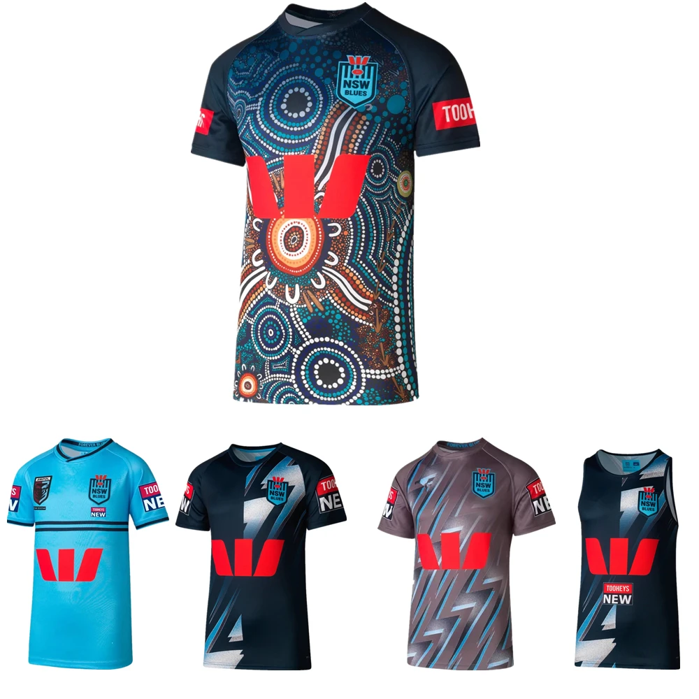 

QUEENSLAND STATE OF ORIGIN NSW BLUES INDIGENOUS 2023 2024 rugby jersey Australia QLD Maroons rugby shirt singlet Custom name