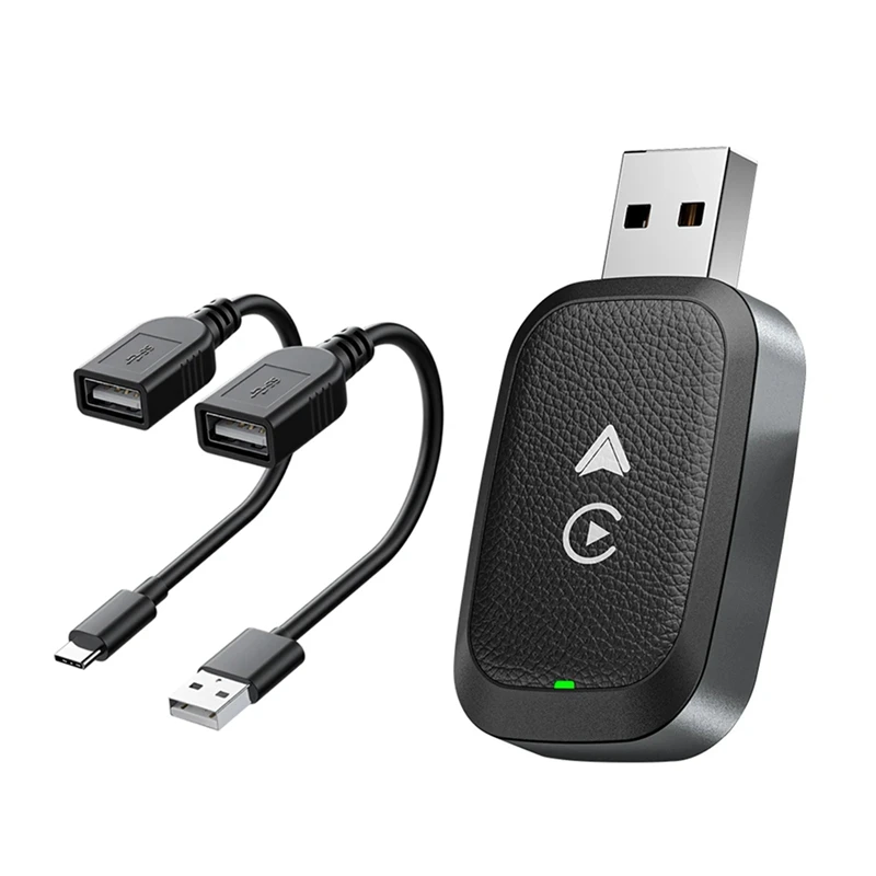 Новый беспроводной Carplay Box + автомобильный преобразователь Aduio Aux два в одном