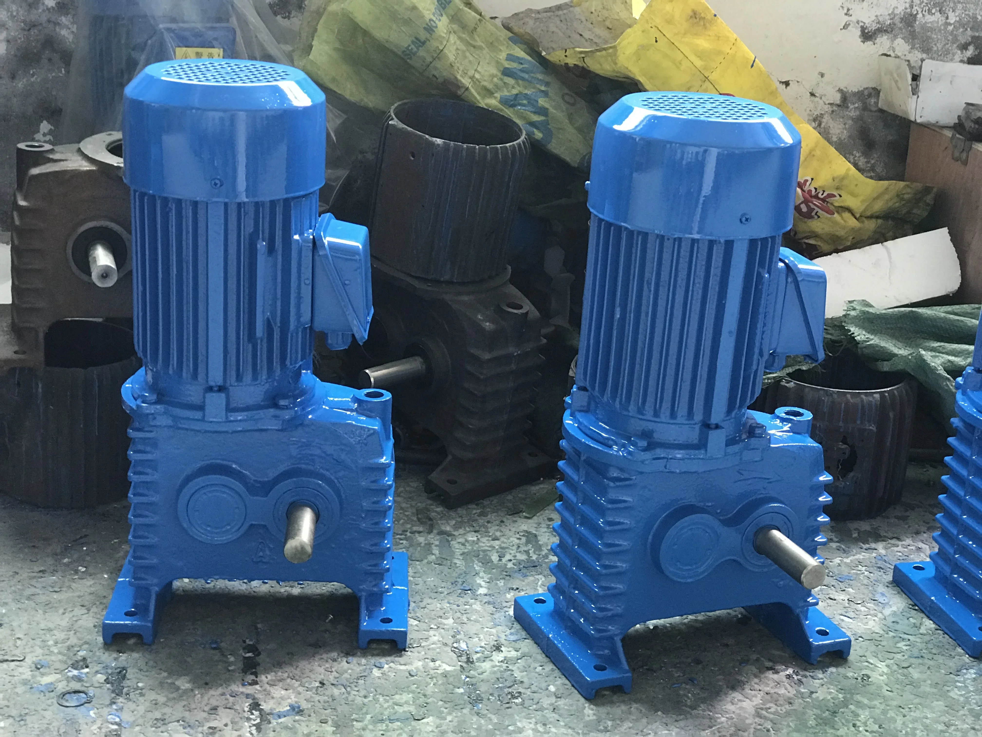 WEDO 750W 1HP Однофазный пластиковый аэратор с двумя крыльчатками и водяными колесами