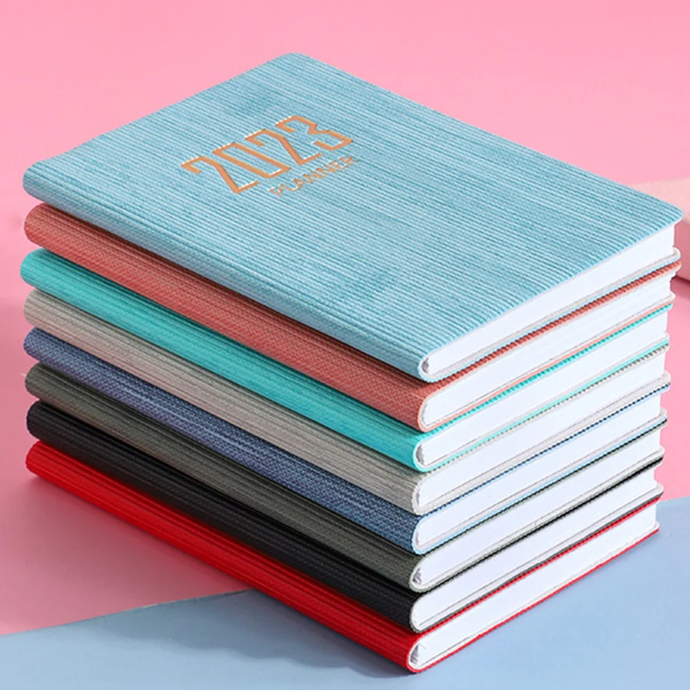 

Notebook English 2023 Planner Notebooks Taking Do A7 Monthly Daily List Notepad