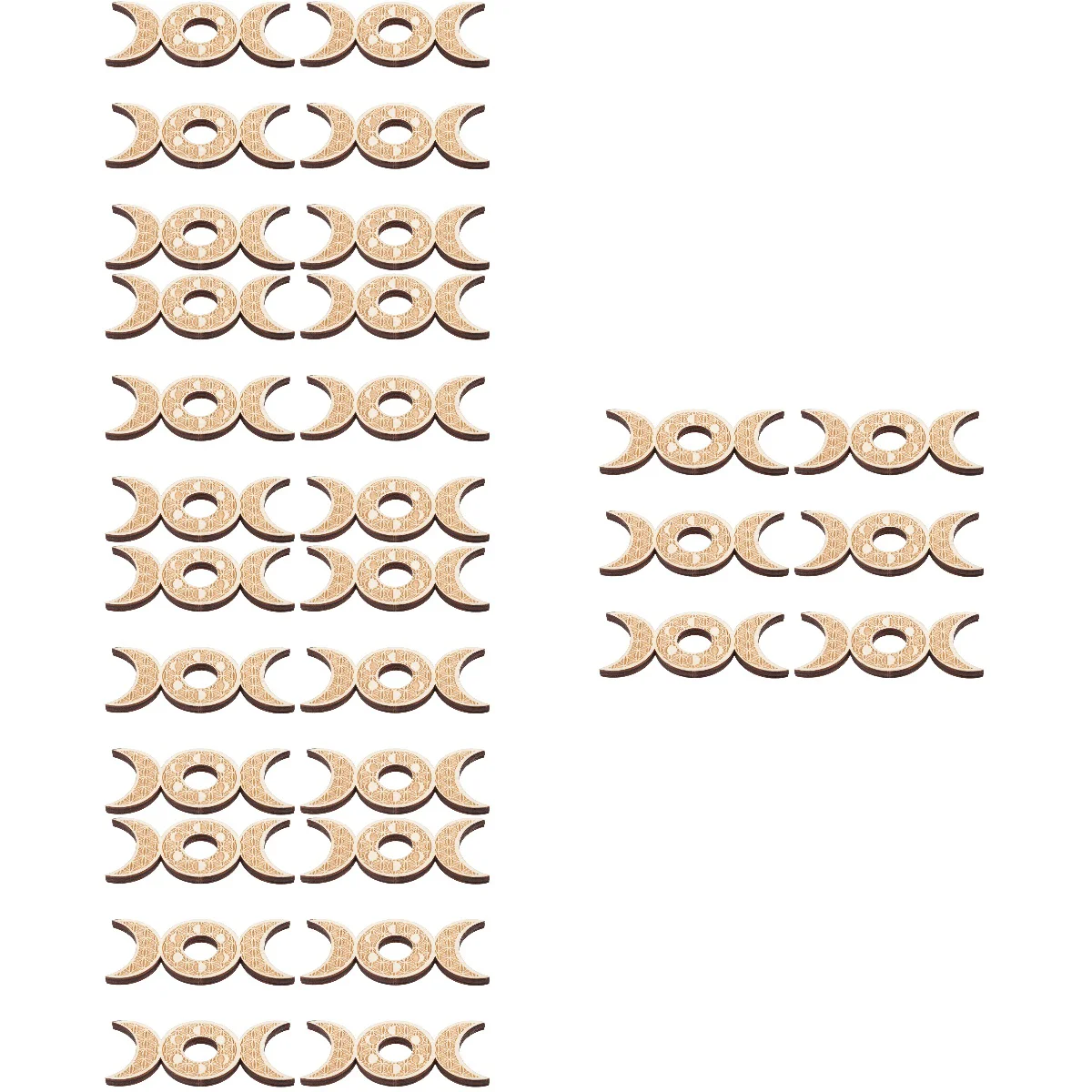 

30 Pcs Stable Excellent Sphere Grid Plate Crystal Display Wooden Sphere Holder Crystal Sphere Display Stand Sphere Stand