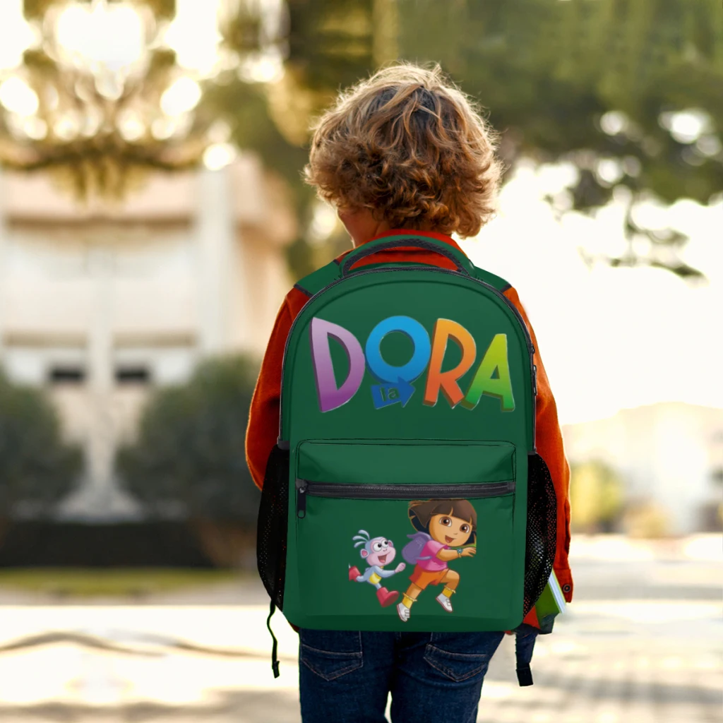 Легкий повседневный детский молодежный рюкзак D-edot Adventure с принтом школьный 17