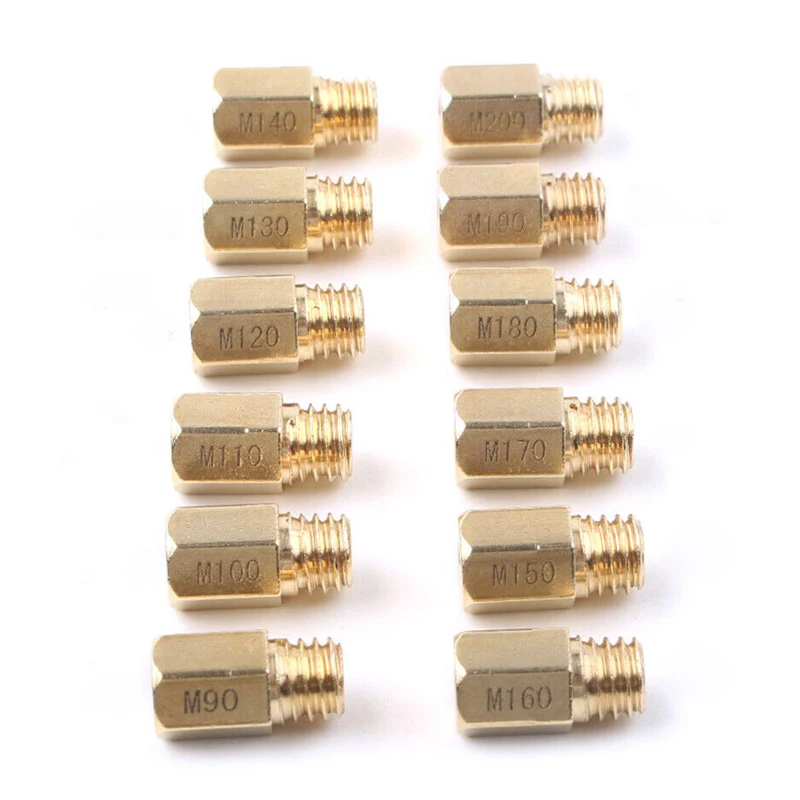 НОВЫЙ набор насадок для главных форсунок карбюратора 12 шт. подходит Mikuni VM TM TMX