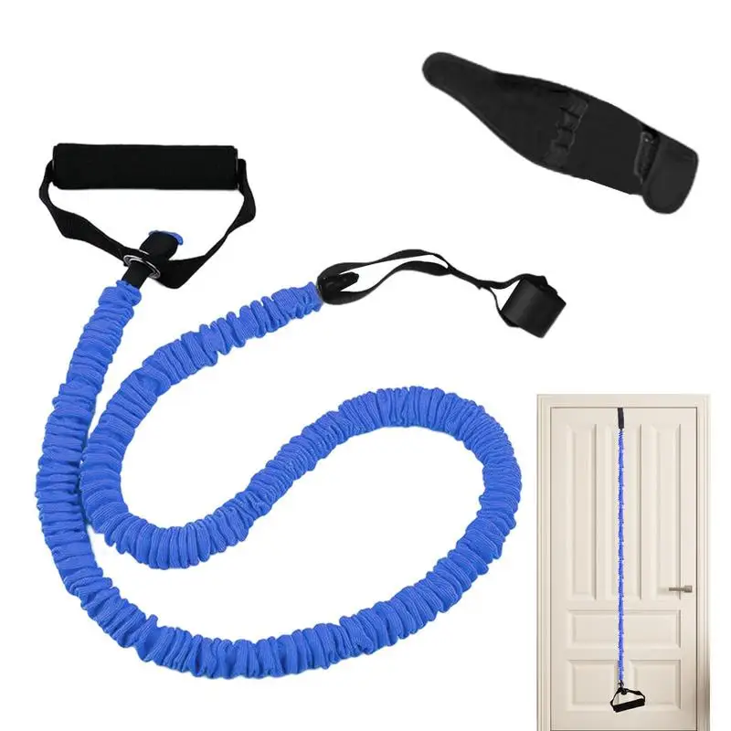 

Тренировочная веревка, портативная ручка для силовых тренировок, дверной анкерный ремень, многоразовые эластичные ленты для силовых тренировок и фитнеса