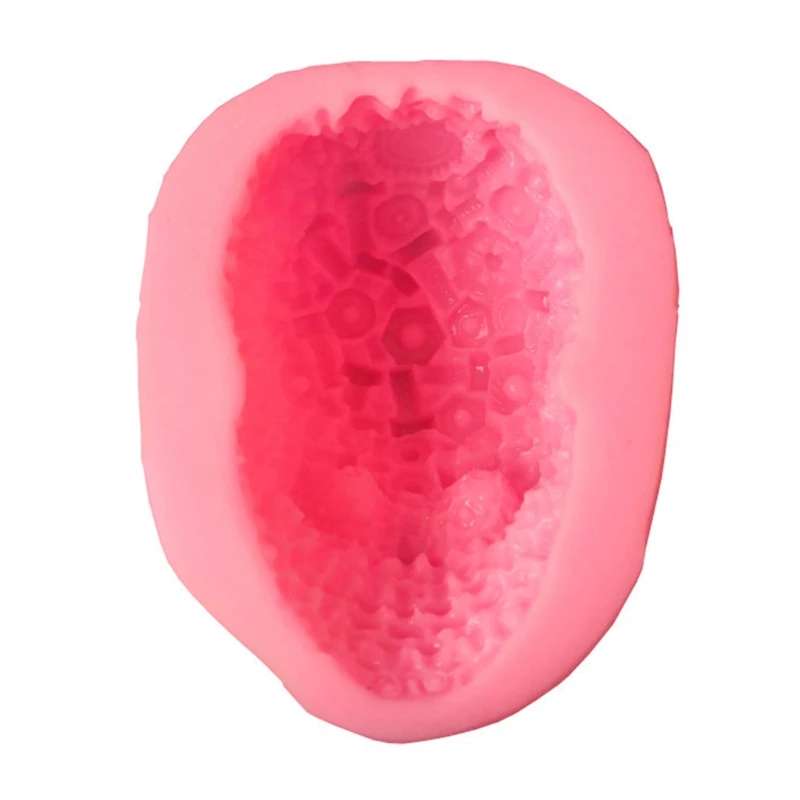 

Силиконовая форма в виде черепа с винтом, форма для брелока из эпоксидной смолы, полимерная глина, ремесло, украшение «сделай сам», инструме...