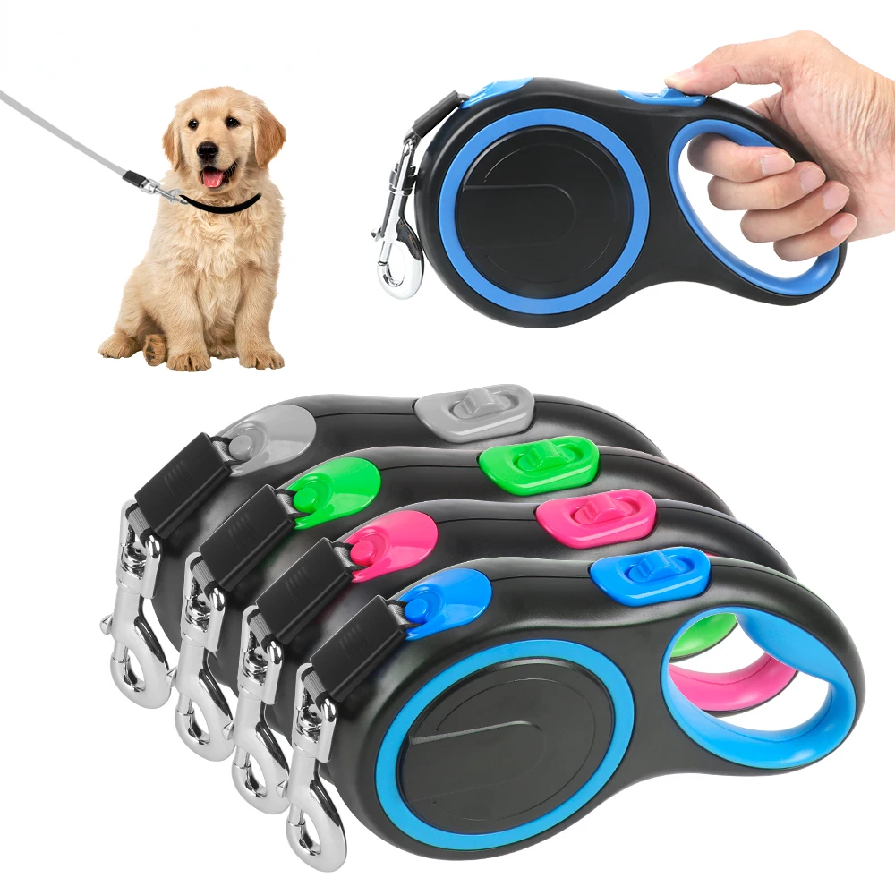 

Dog Roulette Leash Rope 3/5/8M Retractable Long Strong Pet Large Big Dogs Walking Leashes Leads Automatic Extending