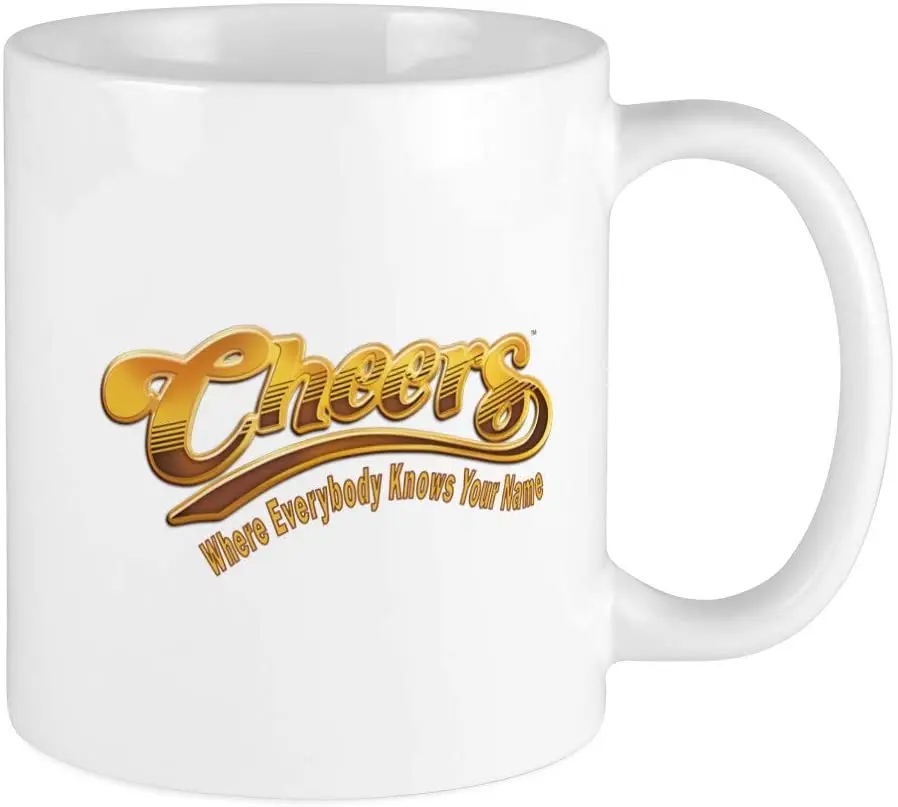 

CafePress Cheers Logo Mug Ceramic Coffee Mug, Tea Cup 11 oz