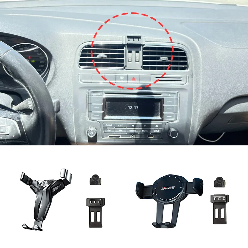 Car Phone Holder For Volkswagen VW POLO 2011-2018 Fixed Brac