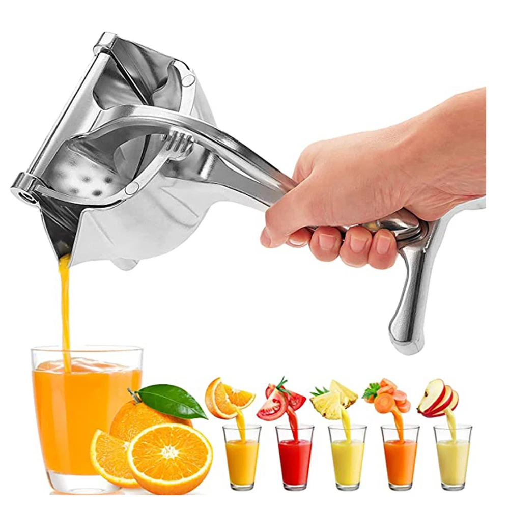 

Manual Commercial Juice Squeezer Aluminum Alloy Hand Pressure Orange Juicer Pomegranate Lemon Kitchen Accessories