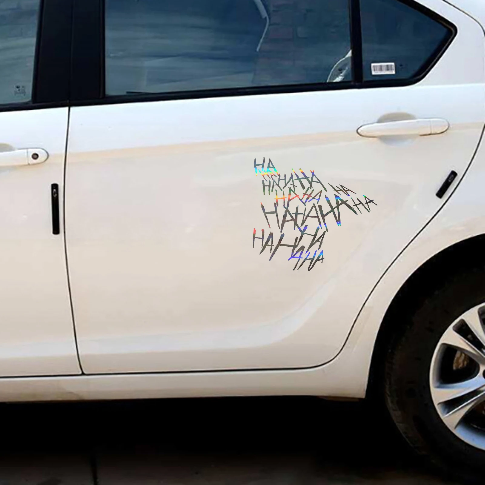

Водонепроницаемая наклейка на шлем HAHAHA, забавная наклейка на шлем DecalHAHAHA, наклейки на бутылку с водой для подростков, девочек, мальчиков, авт...