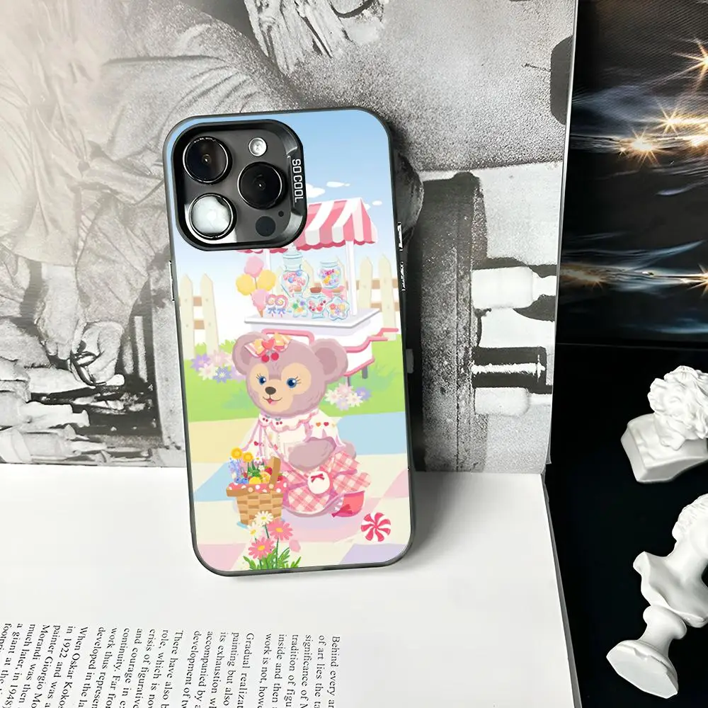 Duffy семь сокровищ чехол для телефона матовый цвет серебро iPhone 15 14 13 12 11 Pro Max Plus XS X