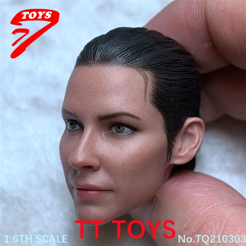 

1/6 TTTOYS Female Wasp Hope Van Dyne Evangeline Lilly Head Sculpt Carved for 12'' TBLeague Phicen Body