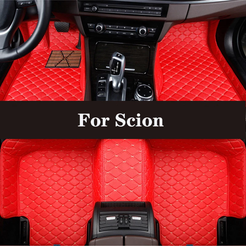 

Кожаный Автомобильный напольный коврик для Scion TC XB IA FRS