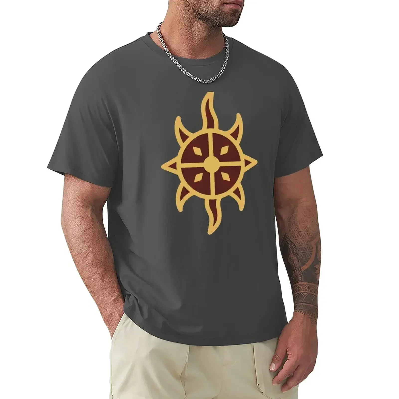Футболка мужская приталенная с логотипом Dawnguard